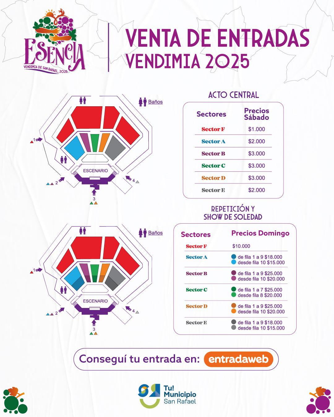 CONTINÚAN A LA VENTA LAS ÚLTIMAS ENTRADAS PARA DISFRUTAR LA VENDIMIA Y EL SHOW DE SOLEDAD